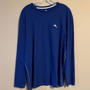Tommy Bahama Navy Long Sleeve Shirt
